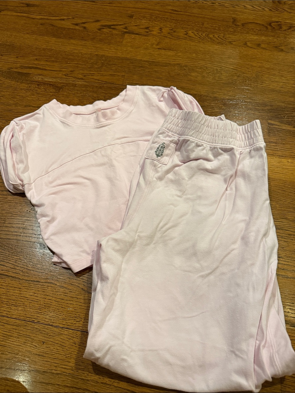 Free People FP Movement Pink Lounge Set